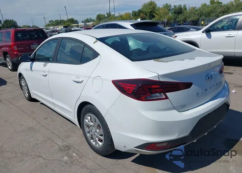 2019 Hyundai Elantra Se z USA, uszkodzony, nr VIN 5NPD74LF5KH472012